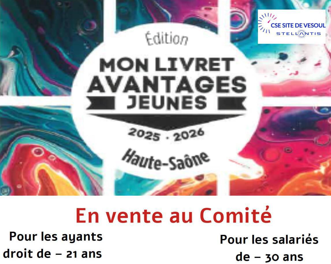 carte avantages jeunes 2025/2026