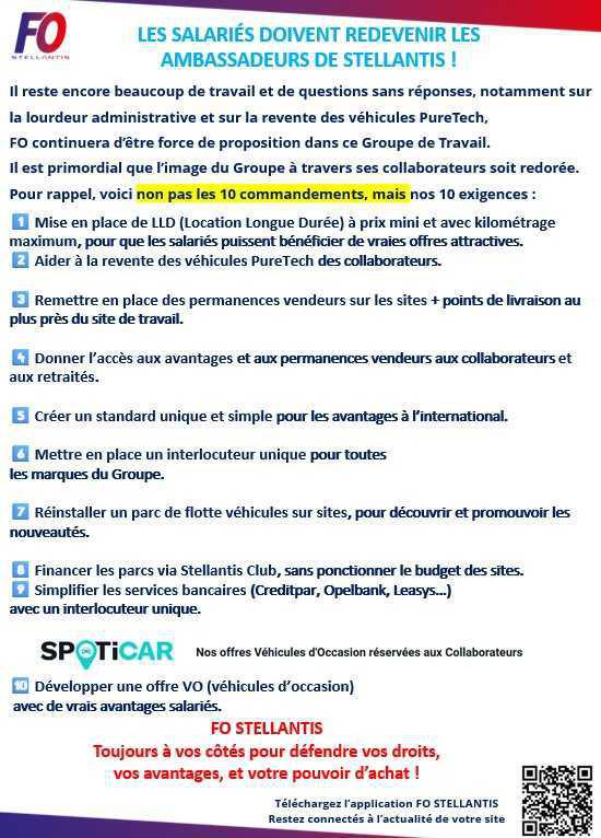 GT STELLANTIS CLUB: LES SALARIES DOIVENT REDEVENIR DES AMBASSADEURS