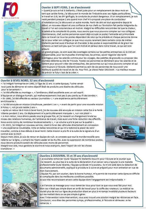 FO a donné la parole aux salariés de STELLANTIS🎤