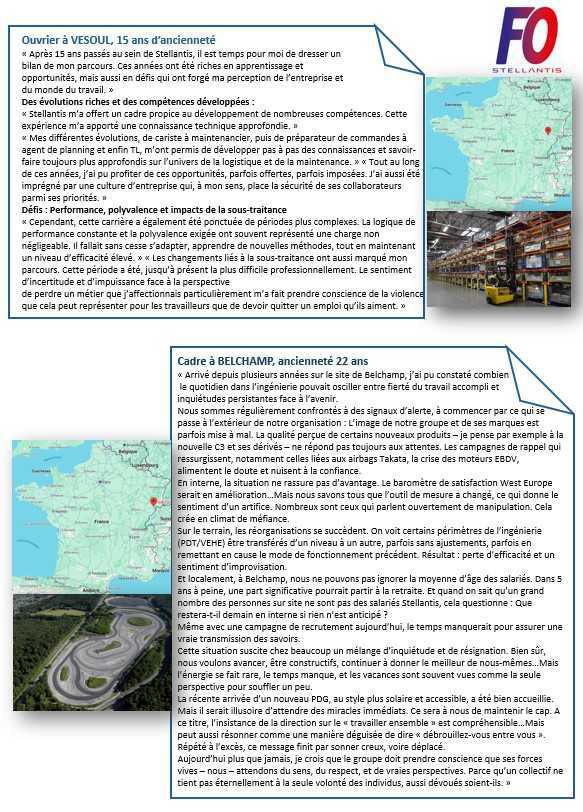 FO a donné la parole aux salariés de STELLANTIS🎤