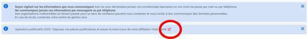 OPERATION JUSTIFICATIFS AON