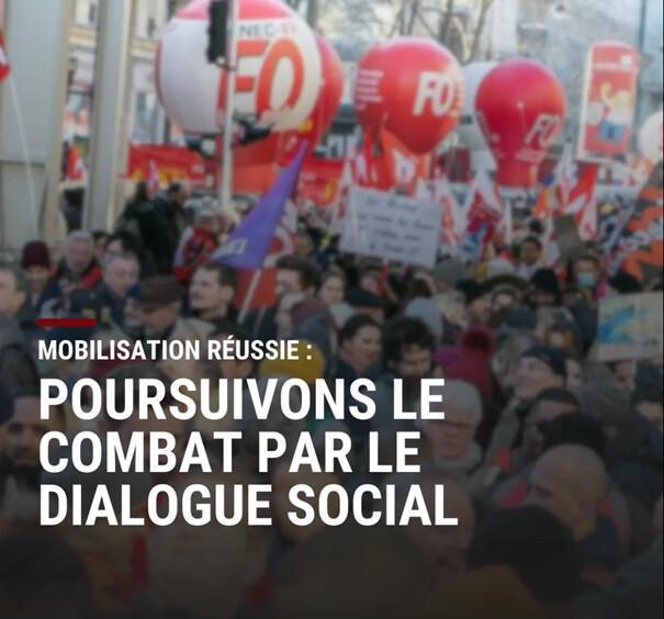 Mobilisation du 18 septembre réussie : poursuivons le combat par le dialogue social