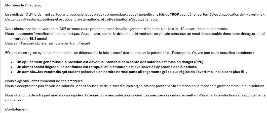📢STOP AUX REGLES DE L'OVERTIME🛑🖐️