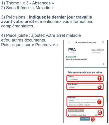 Comment envoyer un arrêt de travail depuis son téléphone portable
