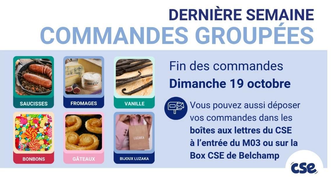 Nos évènements CSE de la semaine... 