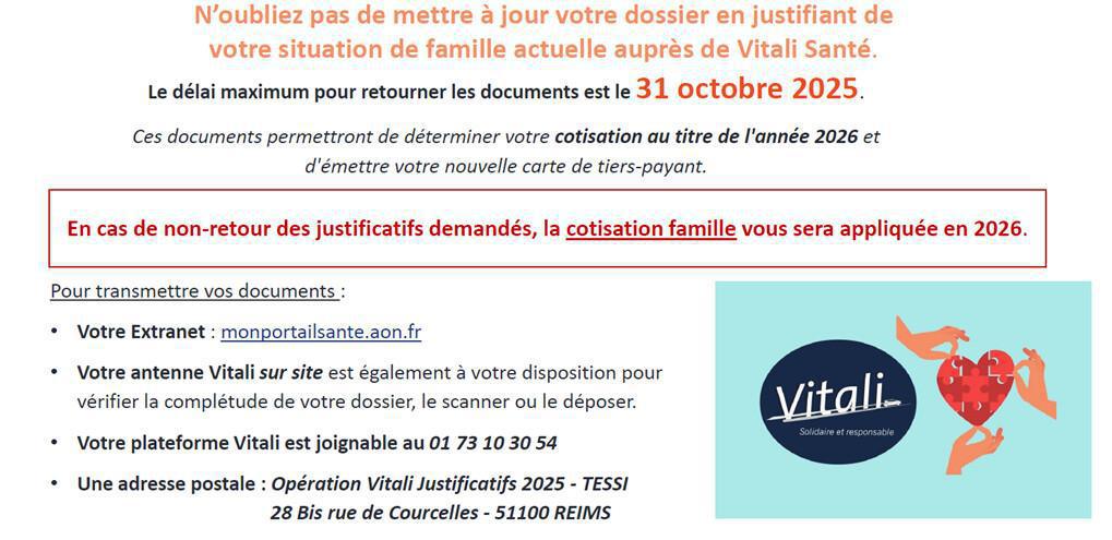 📢INFO "DOSSIER AON"
