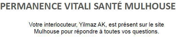 MU: Mise à jour dossier VITALI SANTE. MU: Mise à jour dossier VITALI SANTE.