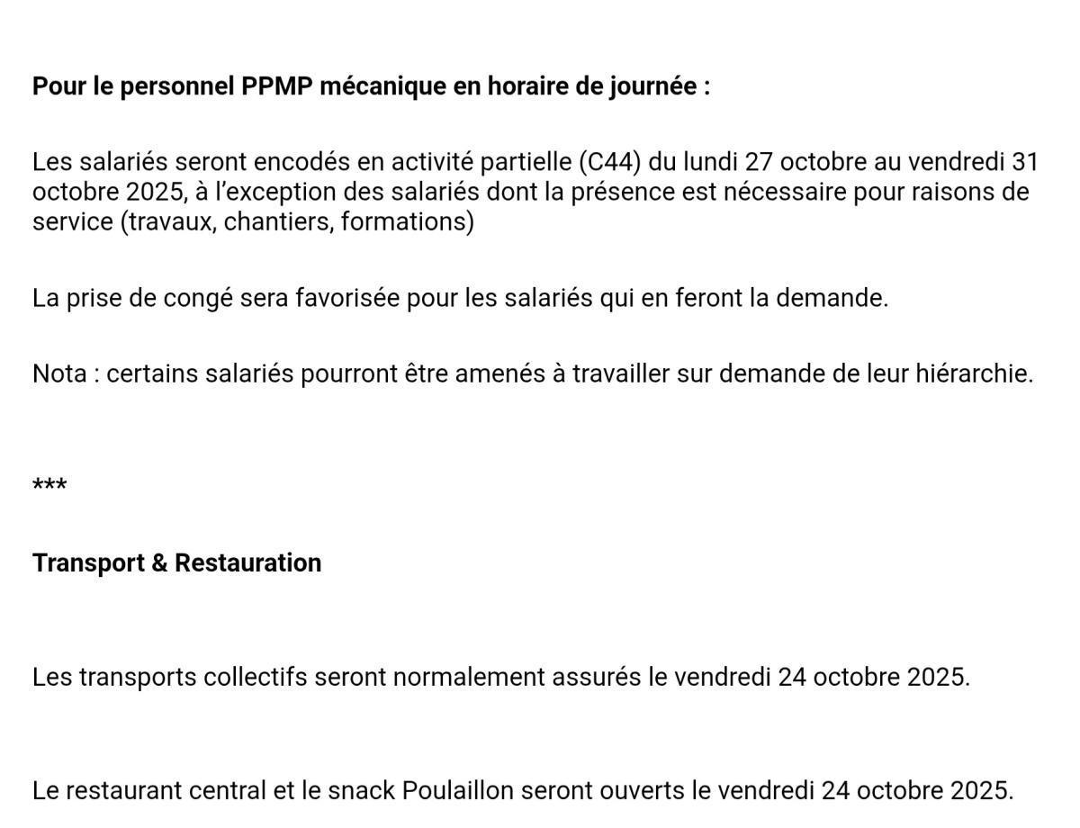 MU: CSE EXTRA DU 22 OCTOBRE 2025