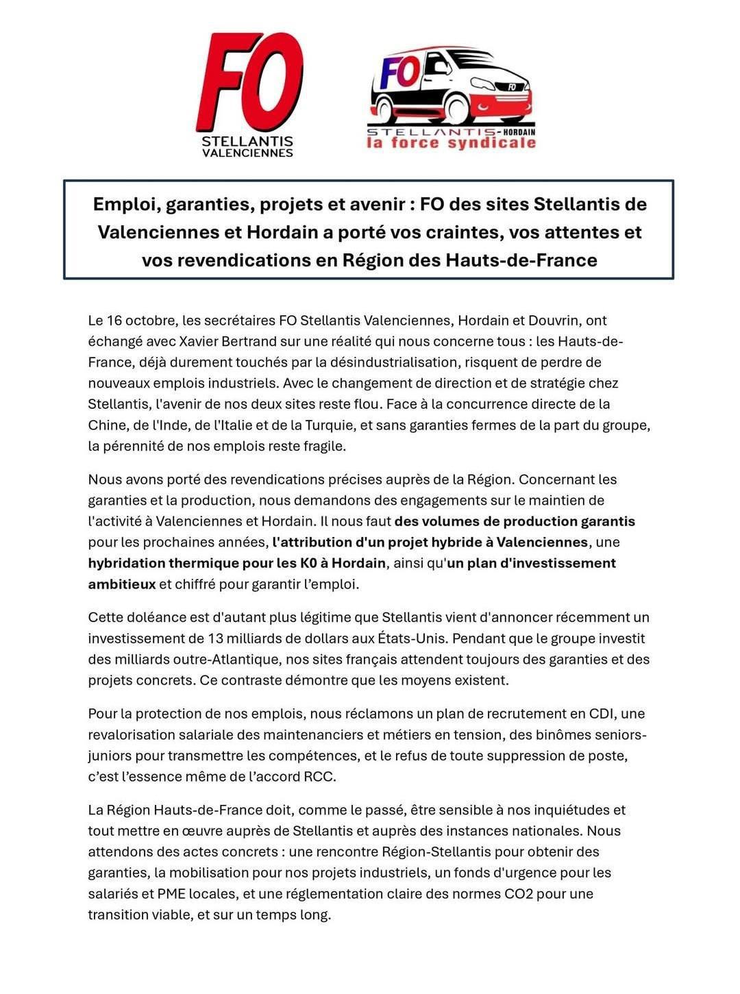Rencontre avec Xavier Bertrand "président de région" Rencontre avec Xavier Bertrand "président de région"