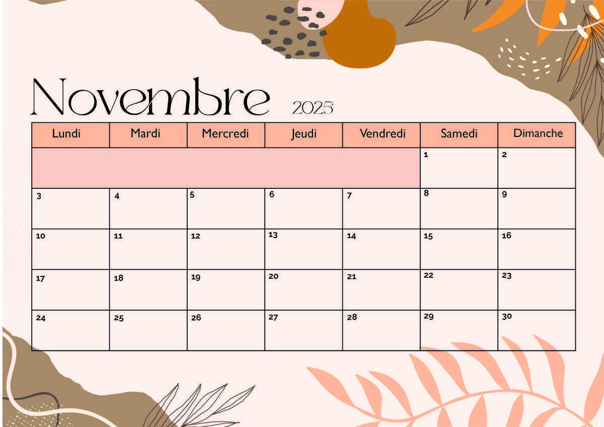 CSE ORDINAIRE RENNES DU 30 NOVEMBRE 2025 : Calendrier de travail