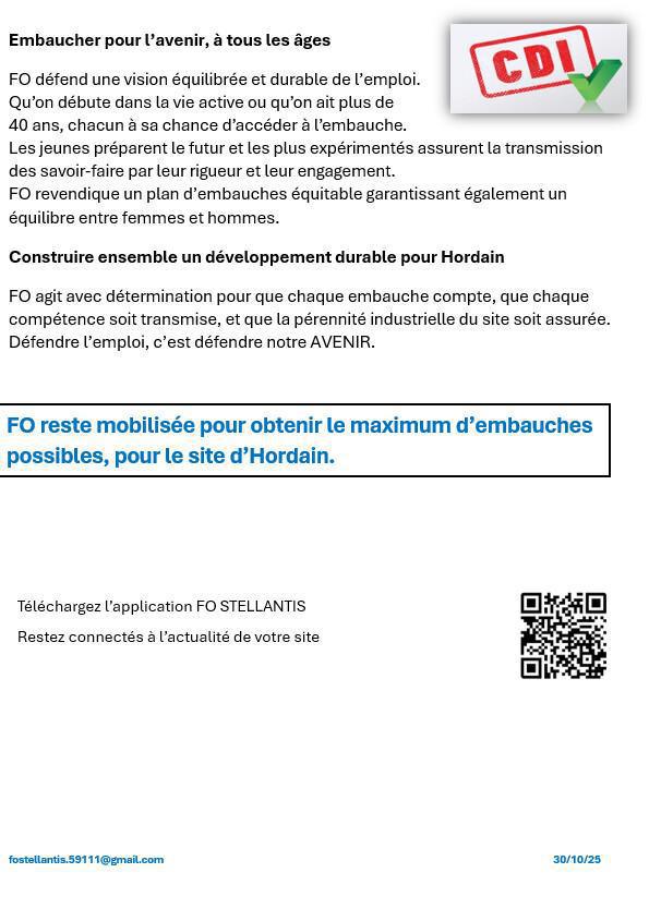 TRACT DU 31 OCTOBRE 