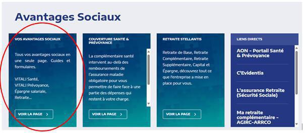 TUTO : Retrouver les avantages sociaux sur The Hub