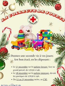 Collecte de Jouets à Hordain🧸🎅