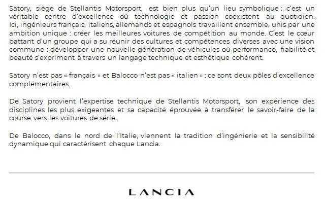 La Lancia Ypsilon Rally2 HF Integrale est officiellement « lancée ». La Lancia Ypsilon Rally2 HF Integrale est officiellement « lancée ».