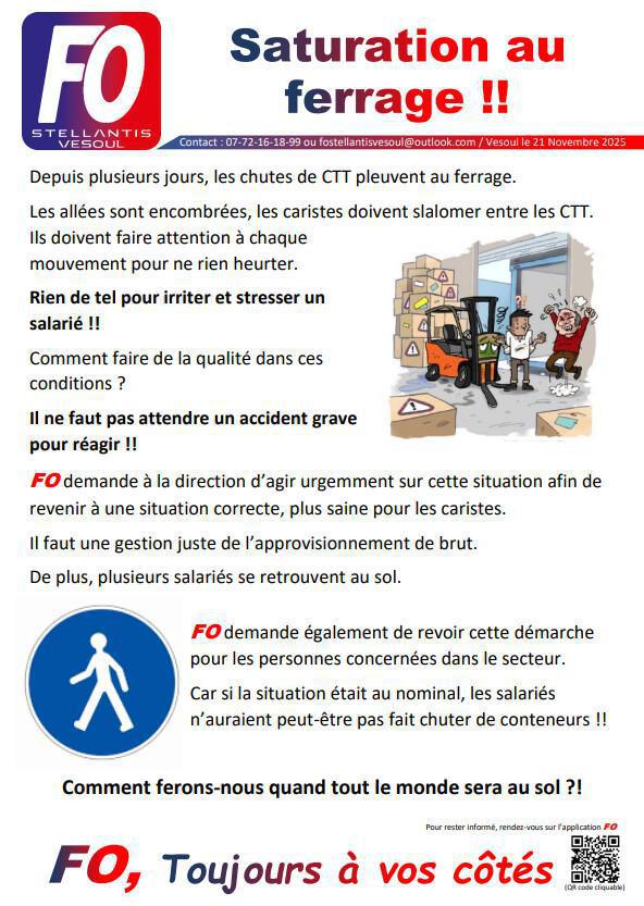 Saturation au ferrage Saturation au ferrage