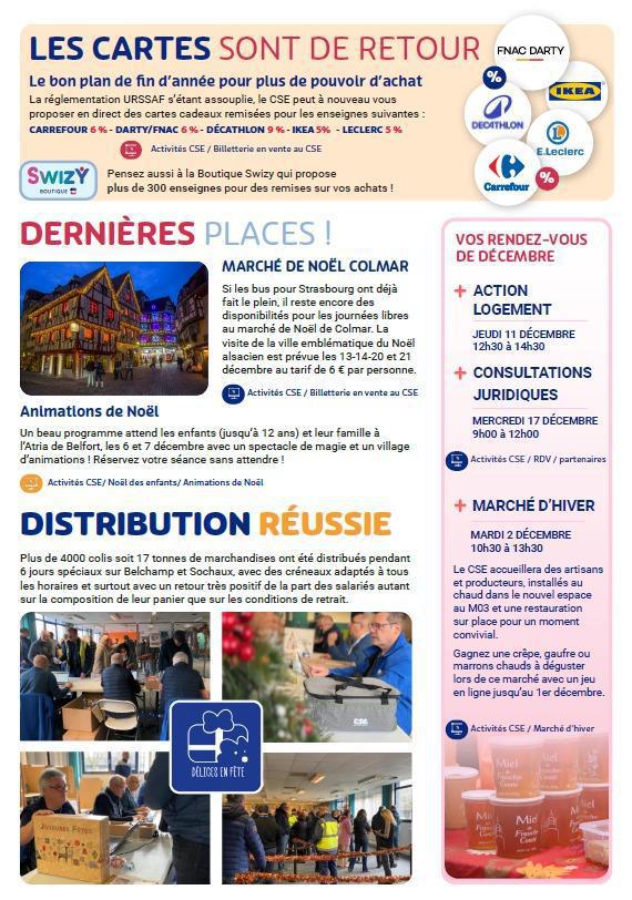 Les inFOs de notre CSE / Décembre 2025