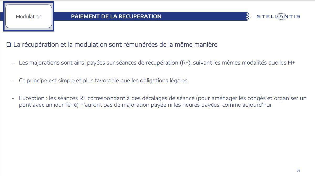 MU: Rappel MODULATION pour les militants