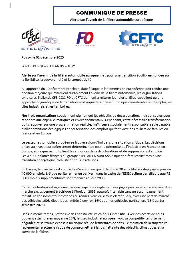 MU: DEFENSE DE L'EMPLOI FO SE MOBILISE NOUS NE LACHERONS RIEN MU: DEFENSE DE L'EMPLOI FO SE MOBILISE NOUS NE LACHERONS RIEN