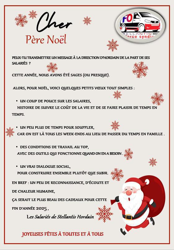 Lettre au Père Noel🎅✉️