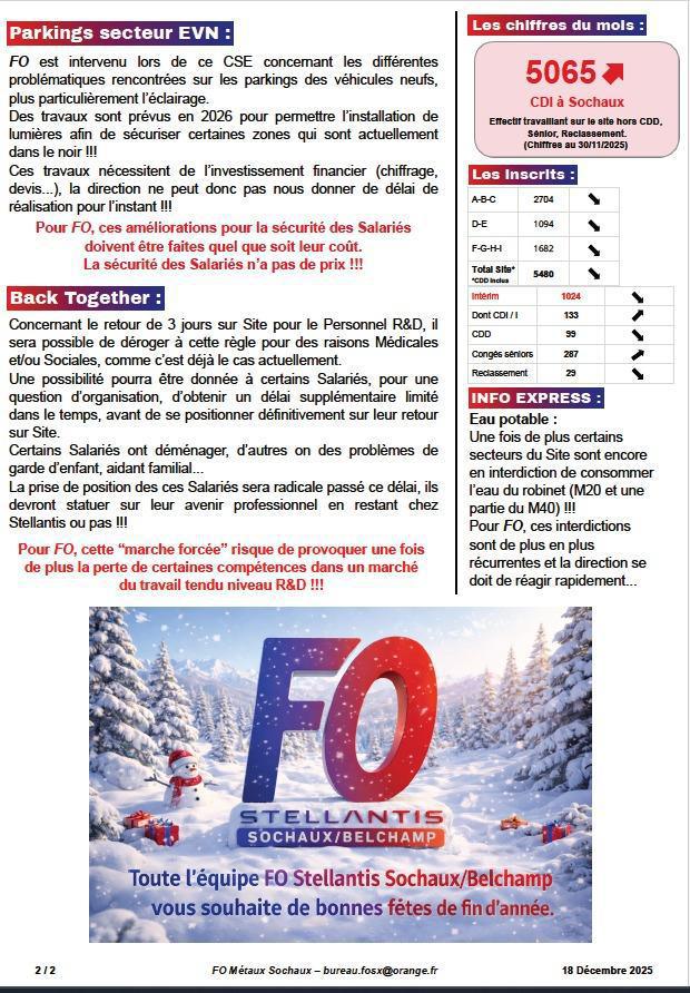 Tract CSE ORDINAIRE 18 DÉCEMBRE 