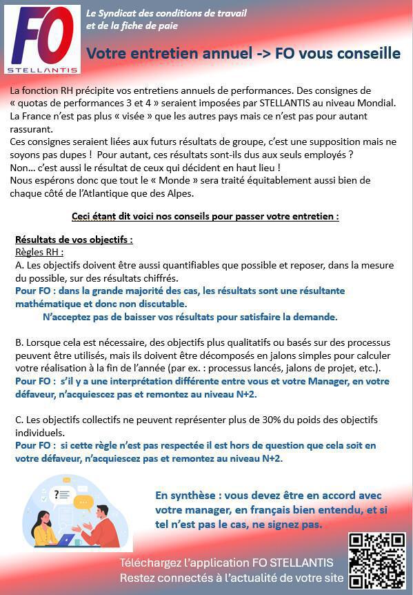 FO vous conseille 🔎📑🖊️