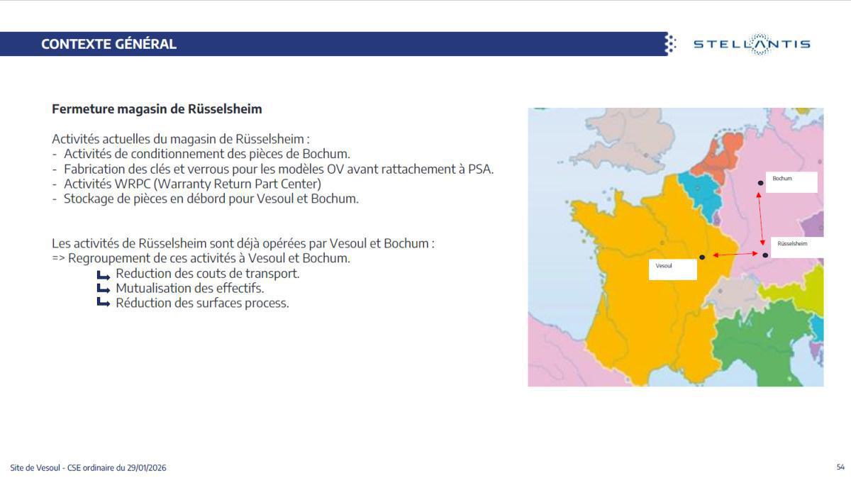 Quelques données et infos suite au CSE du 29 Janvier 2026