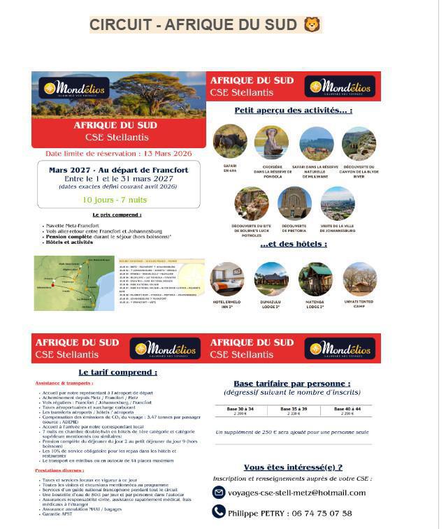 Circuit Afrique du sud