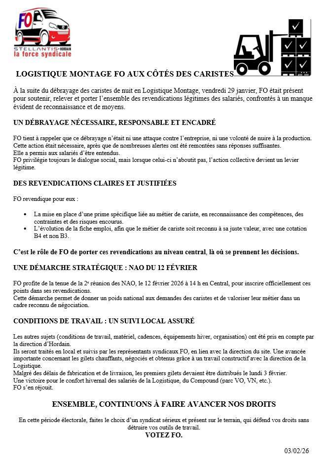 TRACT SPECIAL "PSP/CARRISTE" DU 03/02/26 