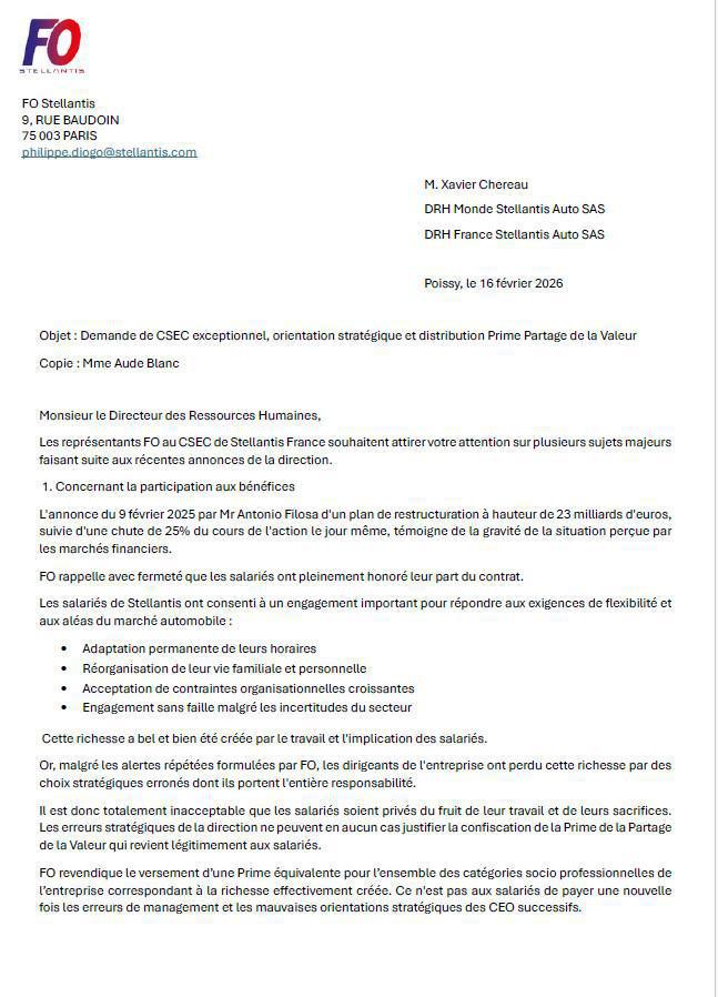 COURIER FO A LA DIRECTION CENTARLE✒️✉️