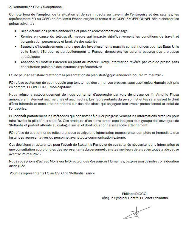 COURIER FO A LA DIRECTION CENTARLE✒️✉️