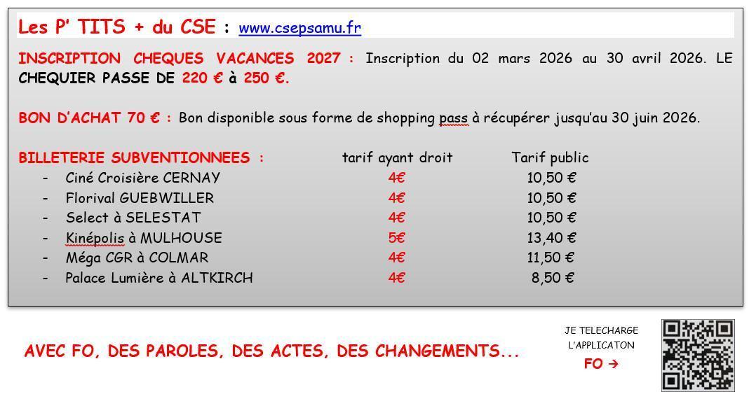 MU: CSE ORDINAIRE du 26 FEVRIER 2026