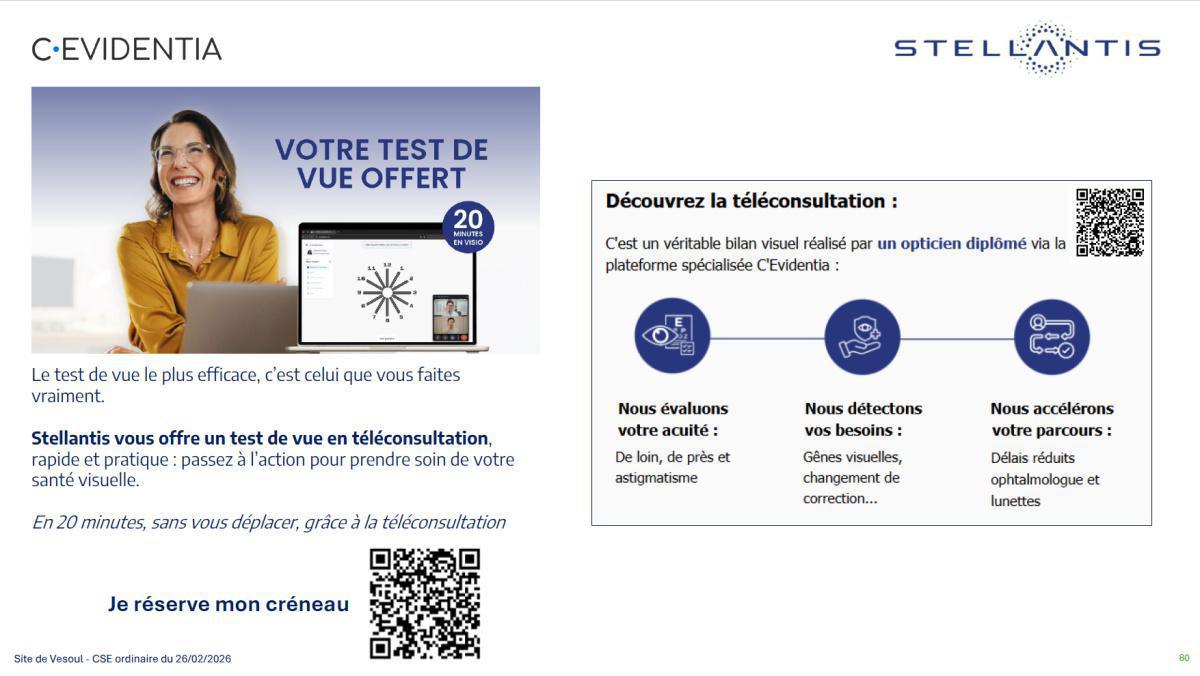 Quelques données et infos suite au CSE du 26 Février 2026