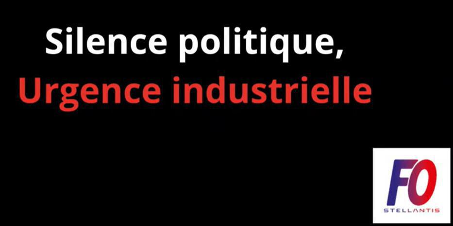 Silence politique, Urgence industrielle