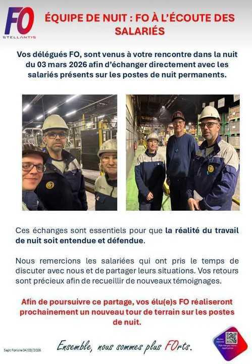 Sept-Fons, Les élus à la rencontre des équipes de nuit !
