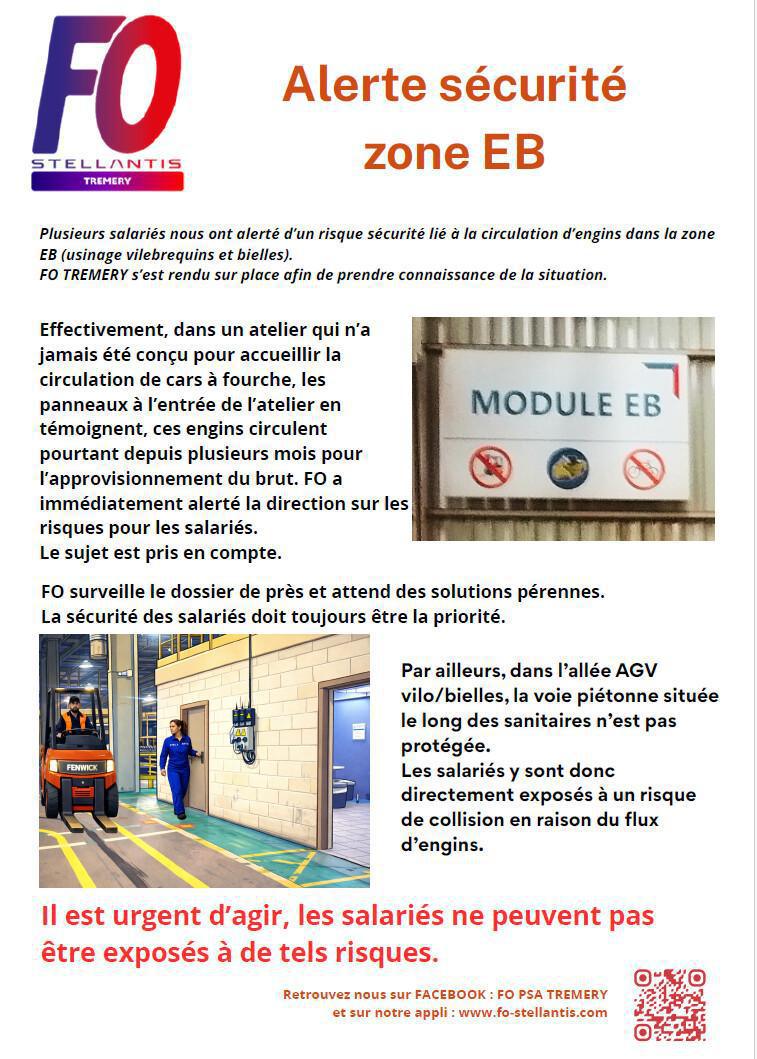 Alerte sécurité EB