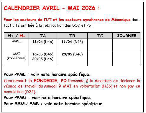 MULHOUSE: CSE ORDINAIRE DU 31 MARS 2026
