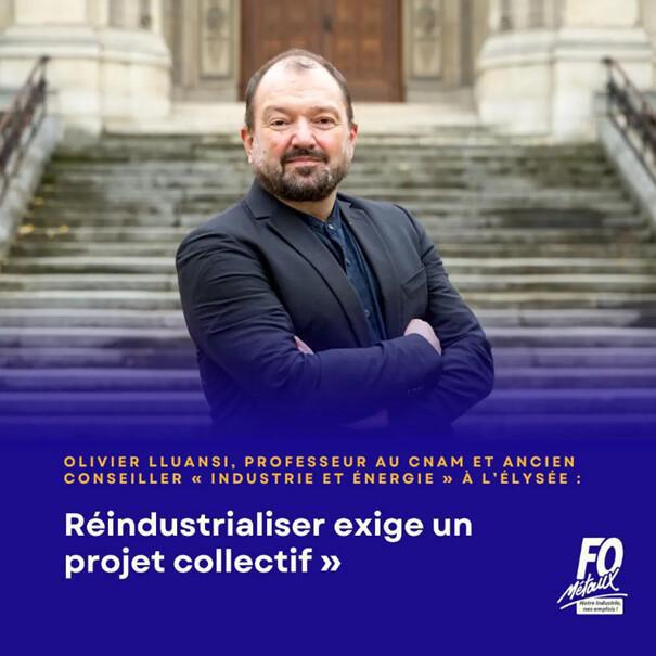 FO METAUX -> Réindustrialiser exige un projet collectif
