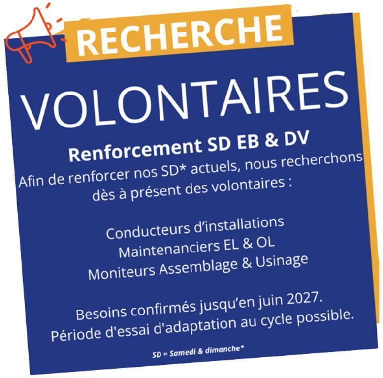 RENFORCEMENT DU SD EB