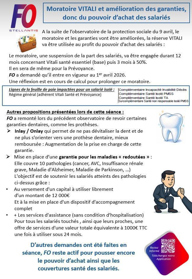 SOC: A la suite du MORATOIRE VITALI ...
