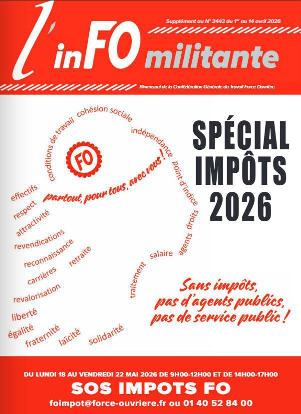 MULHOUSE: SPECIAL IMPOT !!! FO VOUS EN DIT PLUS...