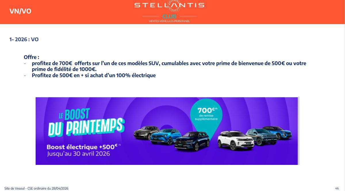 Quelques données et infos suite au CSE du 28 Avril 2026