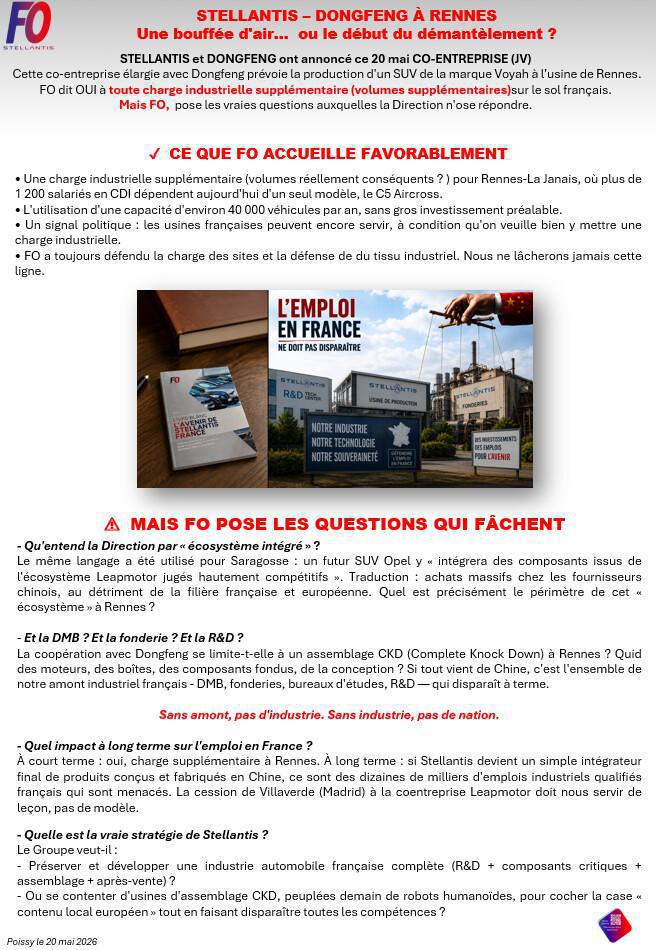 inFO groupe STELLANTIS