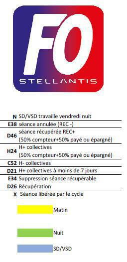 CALENDRIER DE TRAVAIL - CSE MENSUEL DE MAI