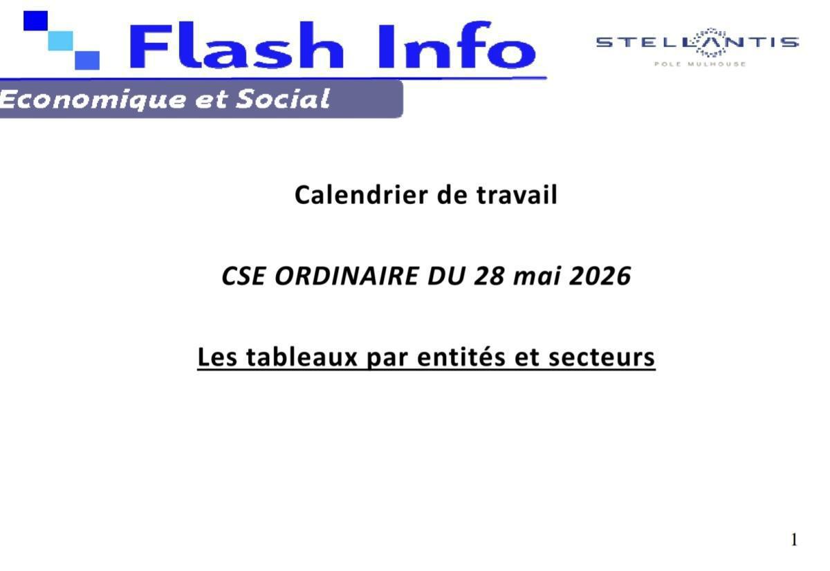 MULHOUSE : NOTE HORAIRE JUIN - JUILLET