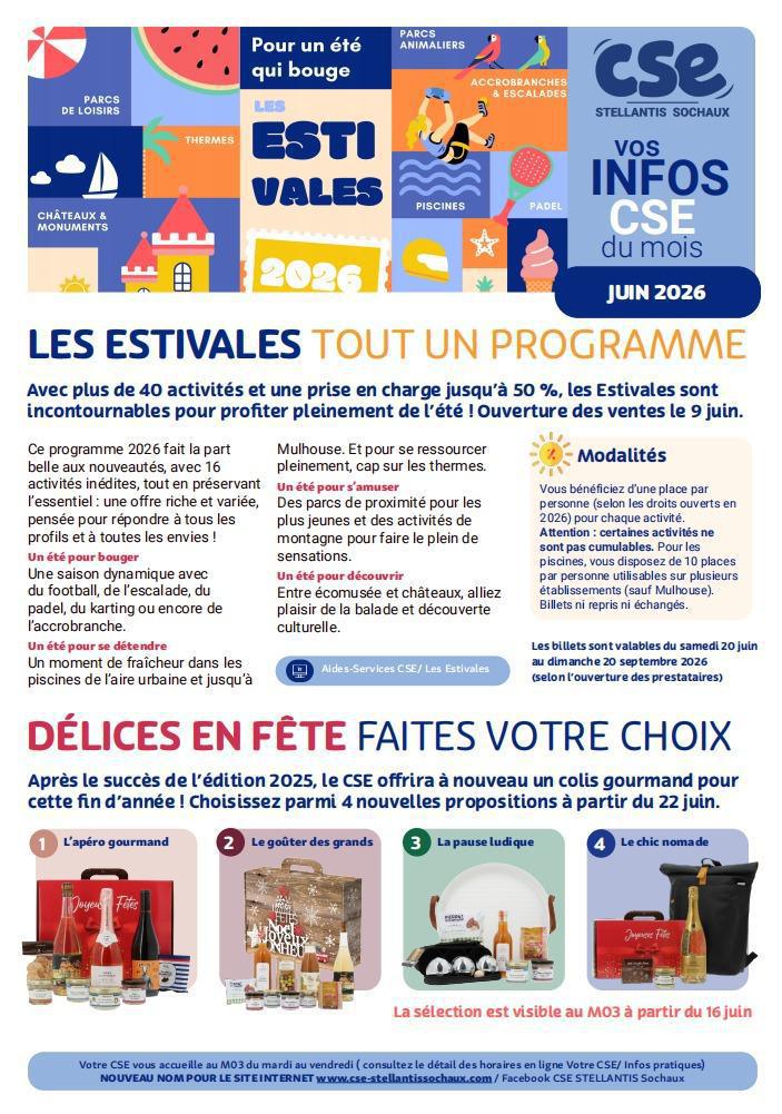 SX/BP: Tract CSE ORDINAIRE du mois de Mai 2026