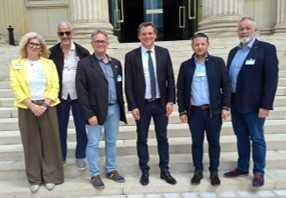 FO REÇU À L’ASSEMBLÉE NATIONALE POUR DÉFENDRE NOS EMPLOIS