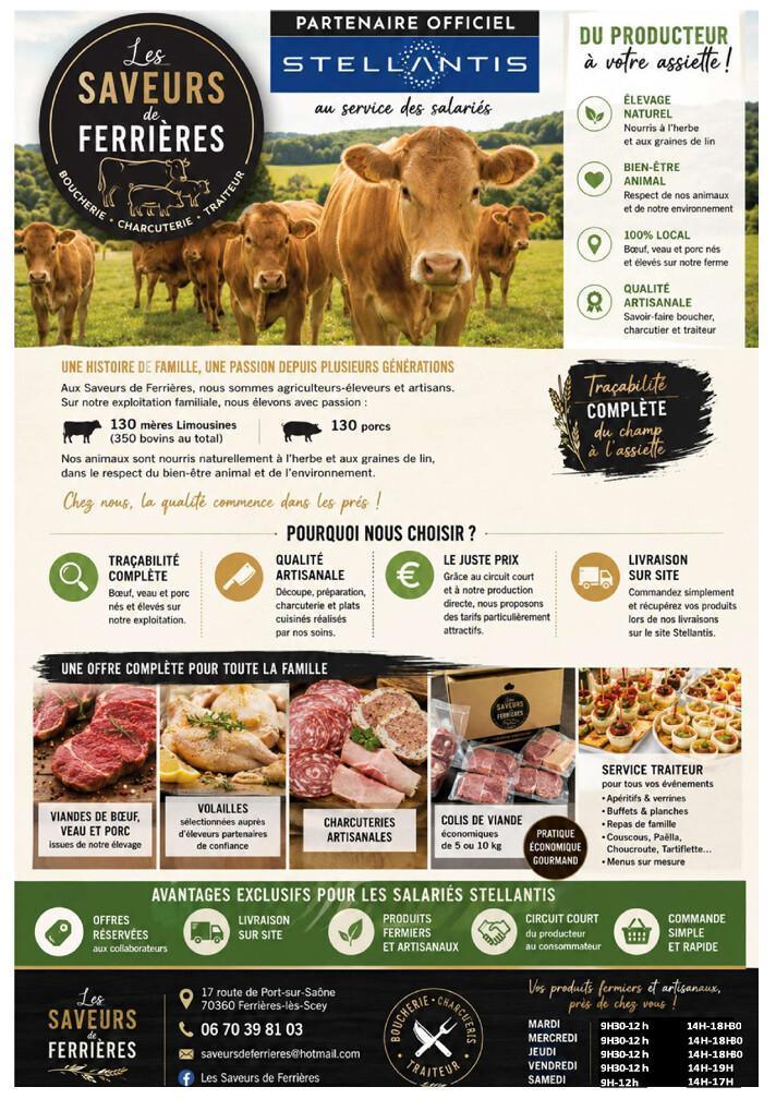 Les saveurs de Ferrières
