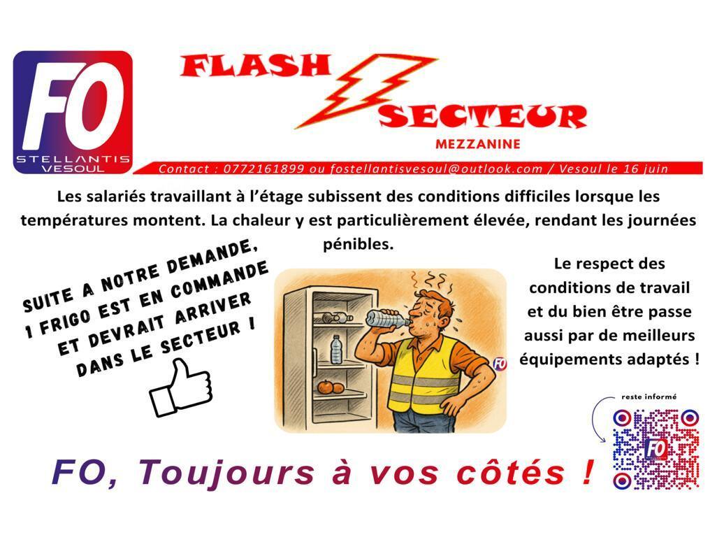 Flash Secteur : Mezzanine Flash Secteur : Mezzanine