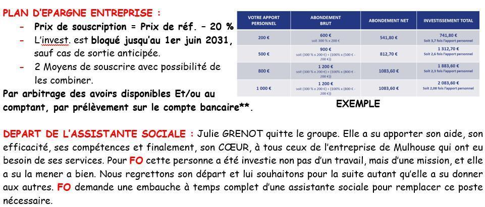 MU: CSE ORDINAIRE DU 30 JUIN 2026