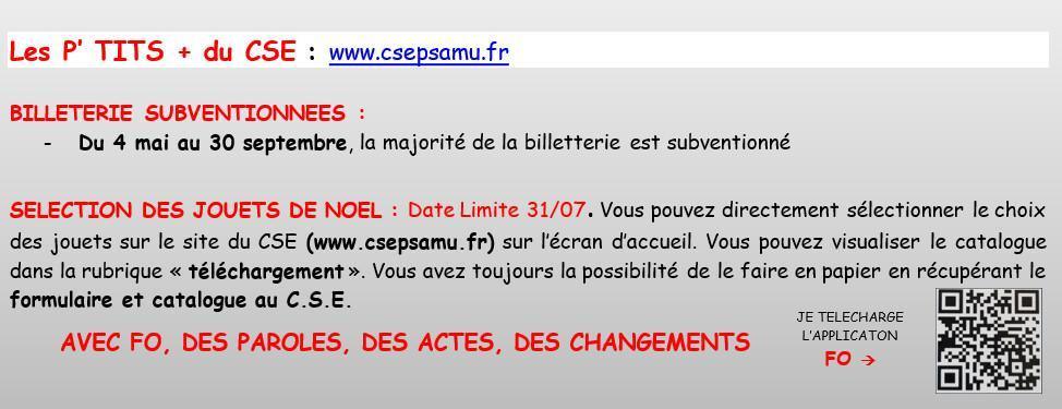 MU: CSE ORDINAIRE DU 30 JUIN 2026